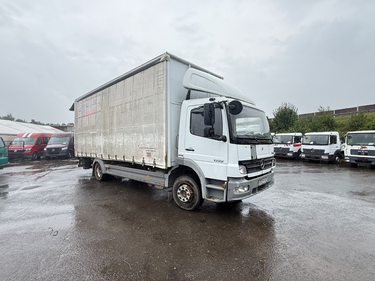 Mercedes-Benz Atego 1222 LbW Klima - Camion cu prelată: Foto 5 Mercedes-Benz Atego 1222 LbW Klima - Camion cu prelată: Foto 5