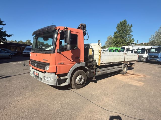 Mercedes-Benz Atego 1223 mit Kran MKG HLK 76 - Camion platformă, Camion cu macara: Foto 3 Mercedes-Benz Atego 1223 mit Kran MKG HLK 76 - Camion platformă, Camion cu macara: Foto 3