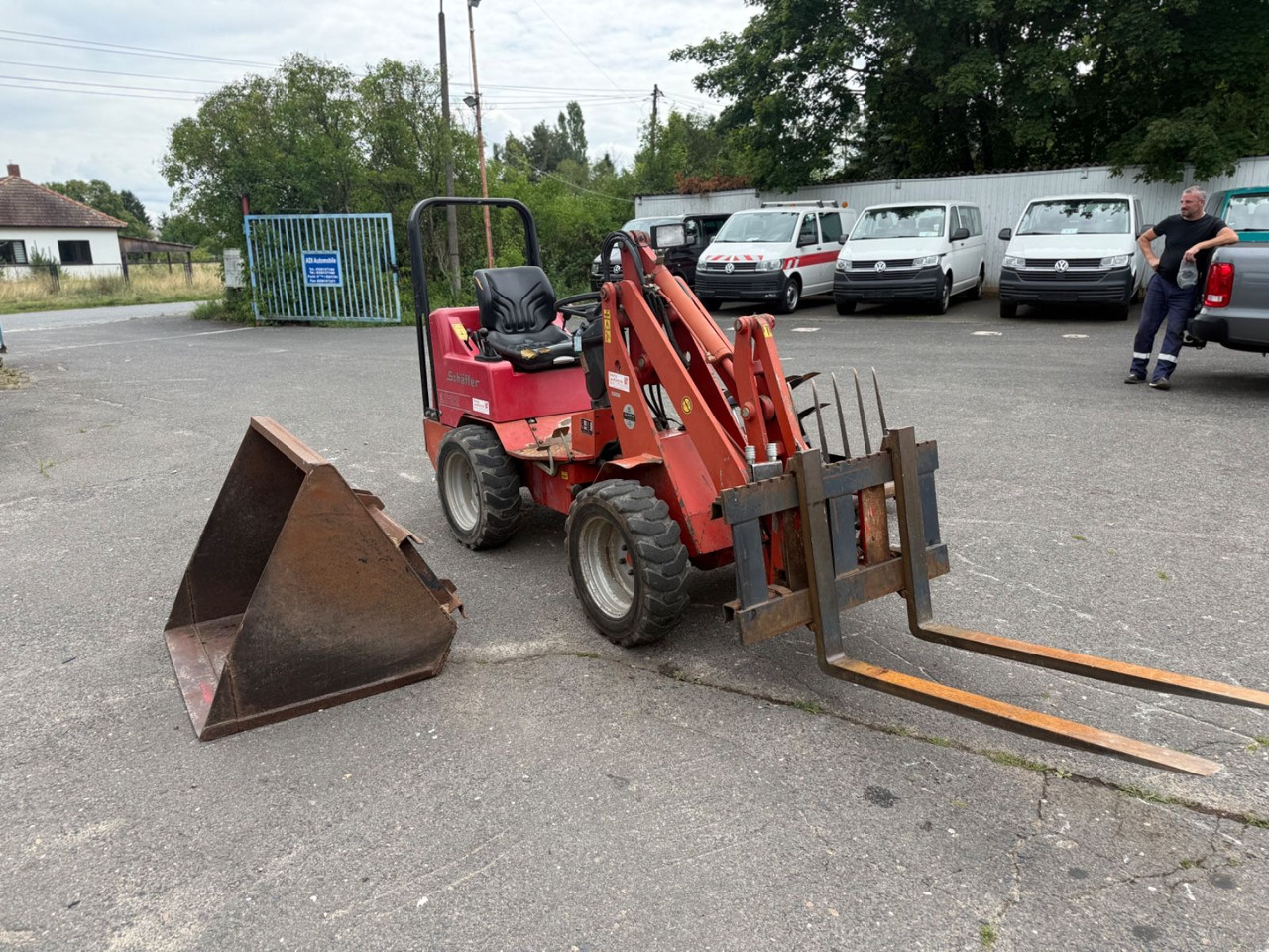Schäffer 2022 3 Anbauteile - Încărcător frontal pe pneuri: Foto 3 Schäffer 2022 3 Anbauteile - Încărcător frontal pe pneuri: Foto 3