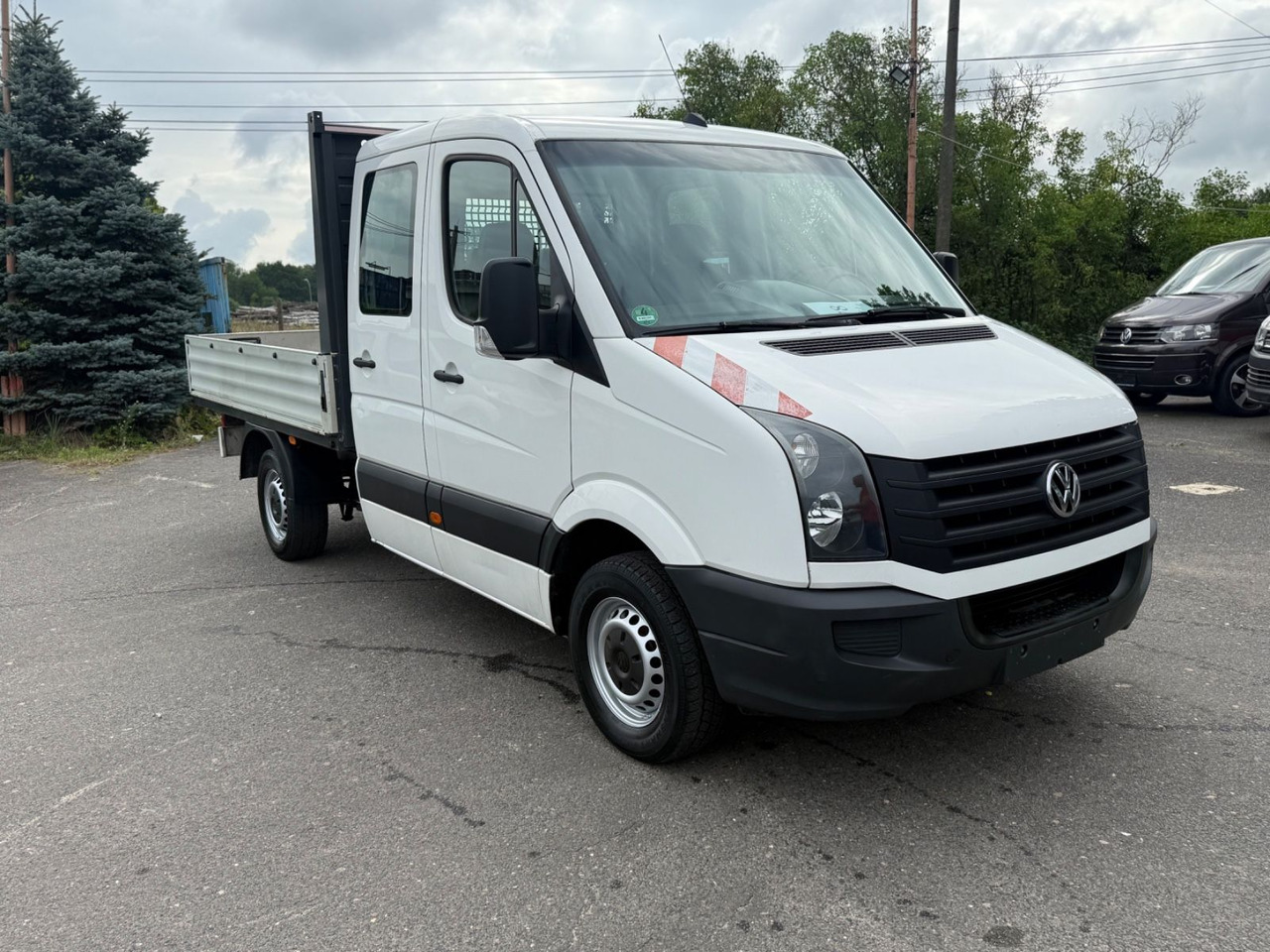 Volkswagen Crafter Pritsche 35 mittel L2 Doppelkabine - Autoutilitară cu platformă, Autoutilitară cabină dublă: Foto 2 Volkswagen Crafter Pritsche 35 mittel L2 Doppelkabine - Autoutilitară cu platformă, Autoutilitară cabină dublă: Foto 2