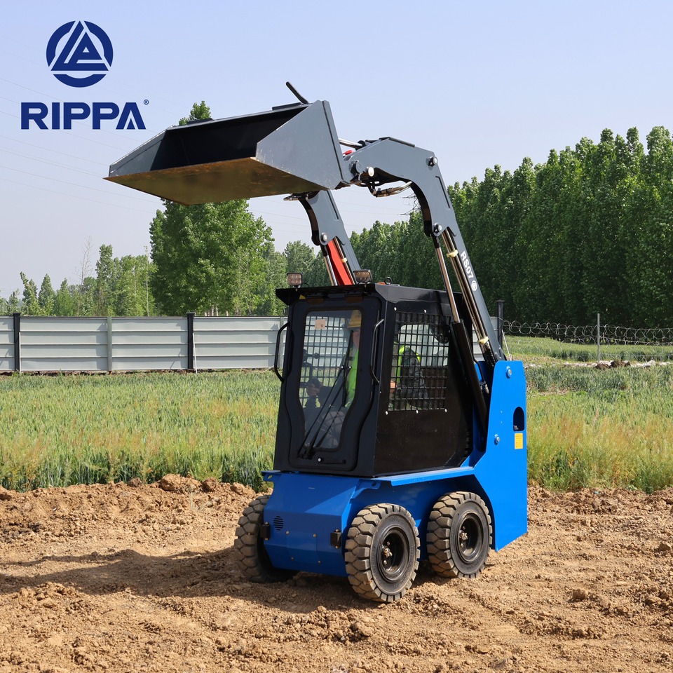Rippa RS07 Compact Loader | 24.4hp Kubota Power | High Flow Dual Pump | Comfortable A/C Cabin - Mini încărcător: Foto 2 Rippa RS07 Compact Loader | 24.4hp Kubota Power | High Flow Dual Pump | Comfortable A/C Cabin - Mini încărcător: Foto 2