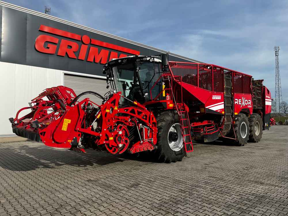 Grimme REXOR 6300 Platinum - Combină de recoltat sfeclă: Foto 1 Grimme REXOR 6300 Platinum - Combină de recoltat sfeclă: Foto 1