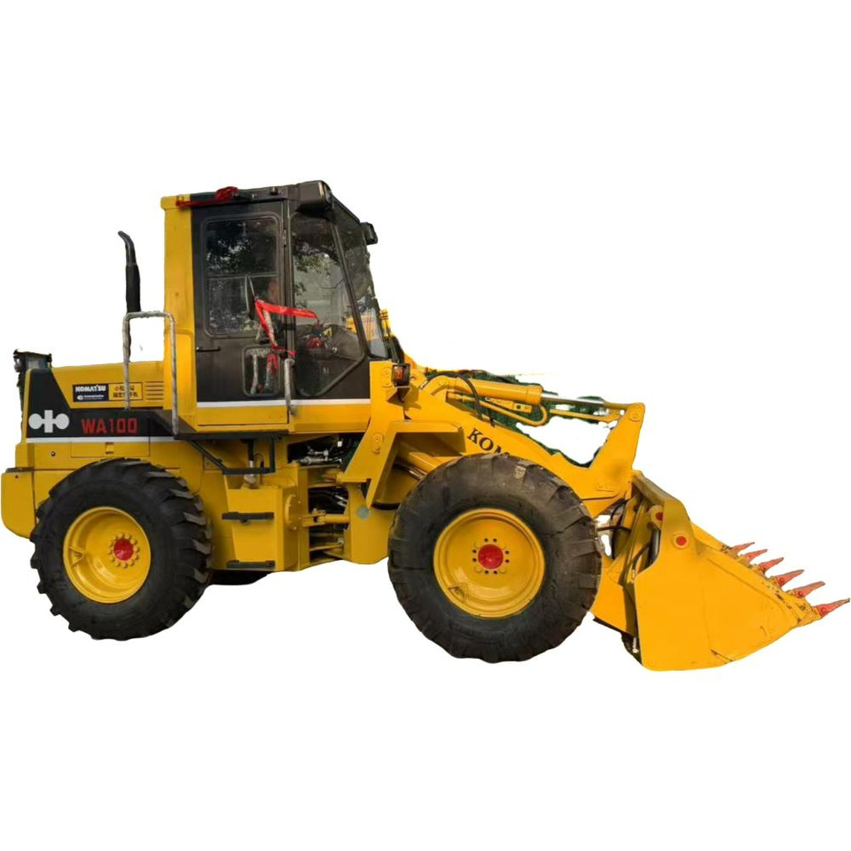 Komatsu WA100 - Încărcător frontal pe pneuri: Foto 1 Komatsu WA100 - Încărcător frontal pe pneuri: Foto 1