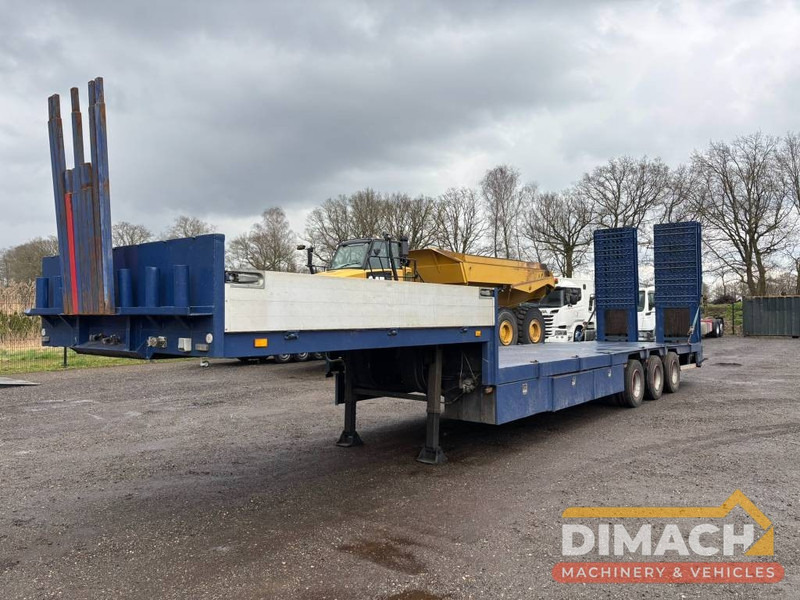 Broshuis Lowloader tieflader 3 assen leaf spring, laadklep - Semiremorcă transport agabaritic: Foto 2 Broshuis Lowloader tieflader 3 assen leaf spring, laadklep - Semiremorcă transport agabaritic: Foto 2