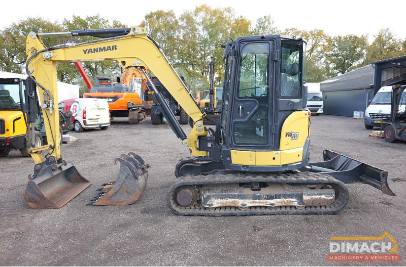 Yanmar ViO50-6 CW10 GP snelwissel, 3 bakken, airco, mono giek - Excavator: Foto 1 Yanmar ViO50-6 CW10 GP snelwissel, 3 bakken, airco, mono giek - Excavator: Foto 1