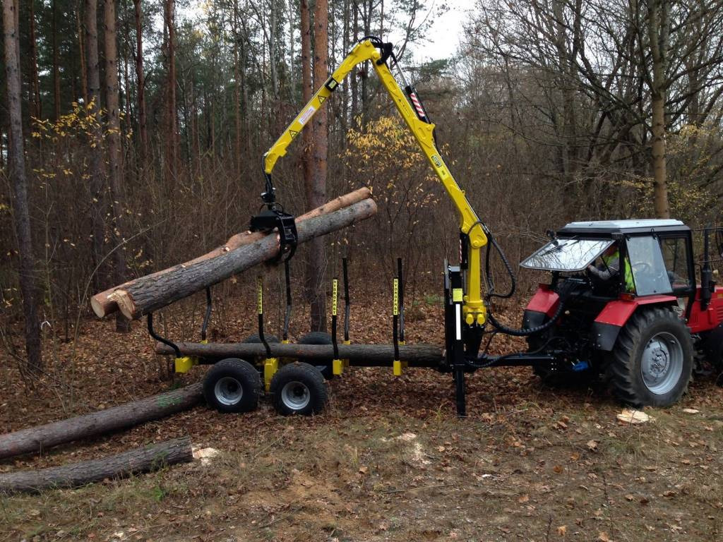Hydrofast Timber Harvesting Trailer/Forstanhänger/Przyczepka do zrywki drewna H9 - Remorcă forestieră: Foto 4 Hydrofast Timber Harvesting Trailer/Forstanhänger/Przyczepka do zrywki drewna H9 - Remorcă forestieră: Foto 4