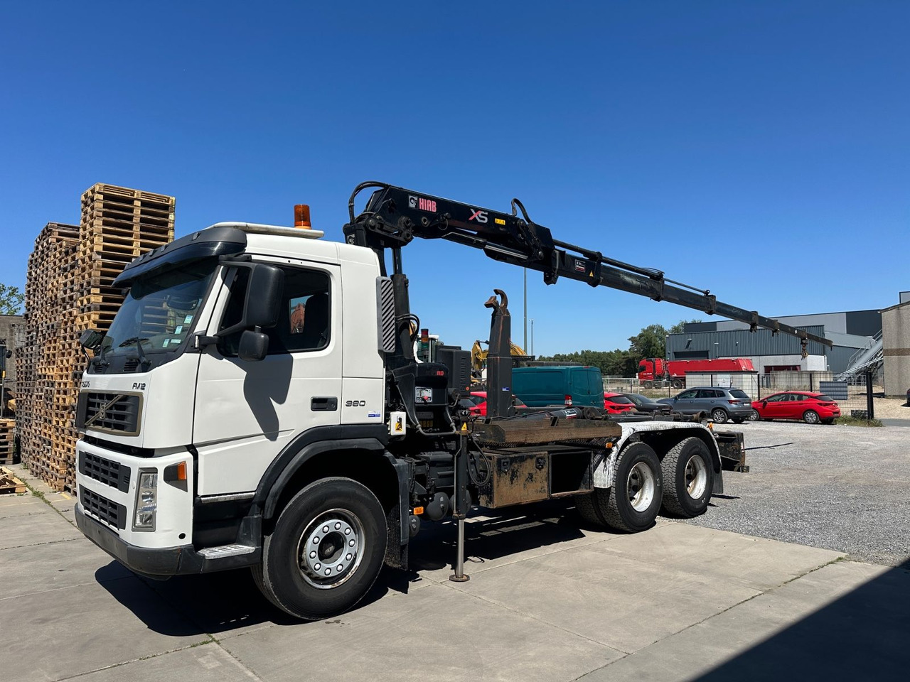 Volvo FM12 380 Hiab 144E-3 - Camion cu cârlig: Foto 1 Volvo FM12 380 Hiab 144E-3 - Camion cu cârlig: Foto 1
