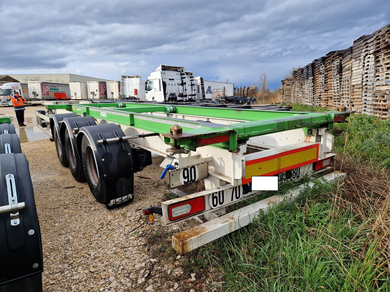 ASCA - Semiremorcă transport containere/ Swap body: Foto 2 ASCA - Semiremorcă transport containere/ Swap body: Foto 2