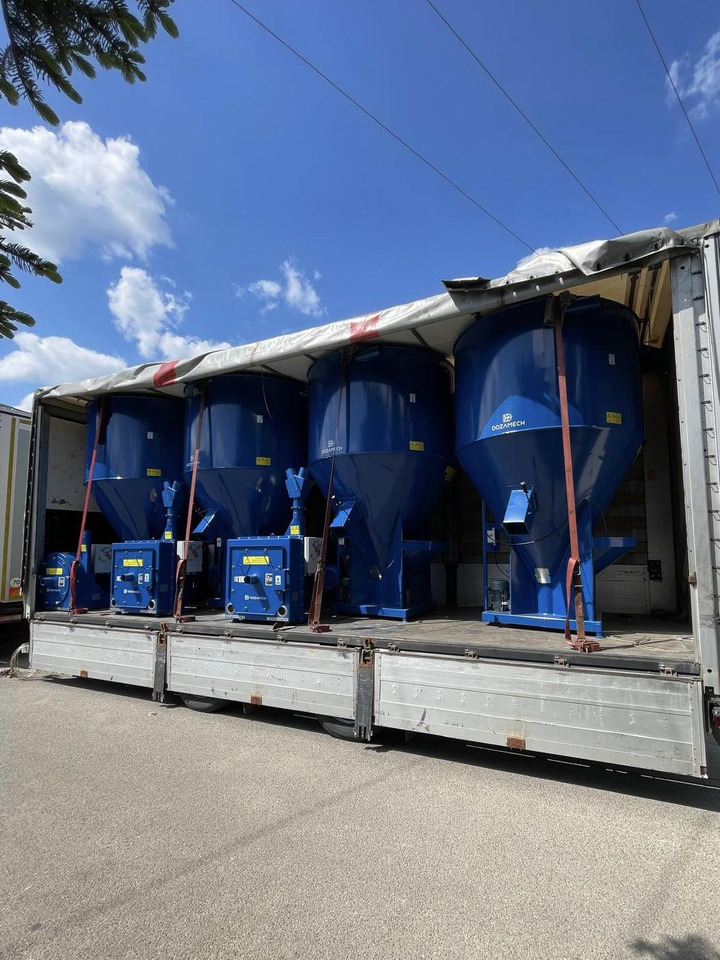 Utilaje de creştere vite nou Dozamech Getreidemischanlage / Feed mixer / Melangeuse de fourrage / Miscelatore di mangime / Кормосмеситель / Mieszalnik H-033/2 1000 kg: Foto 21 Utilaje de creştere vite nou Dozamech Getreidemischanlage / Feed mixer / Melangeuse de fourrage / Miscelatore di mangime / Кормосмеситель / Mieszalnik H-033/2 1000 kg: Foto 21