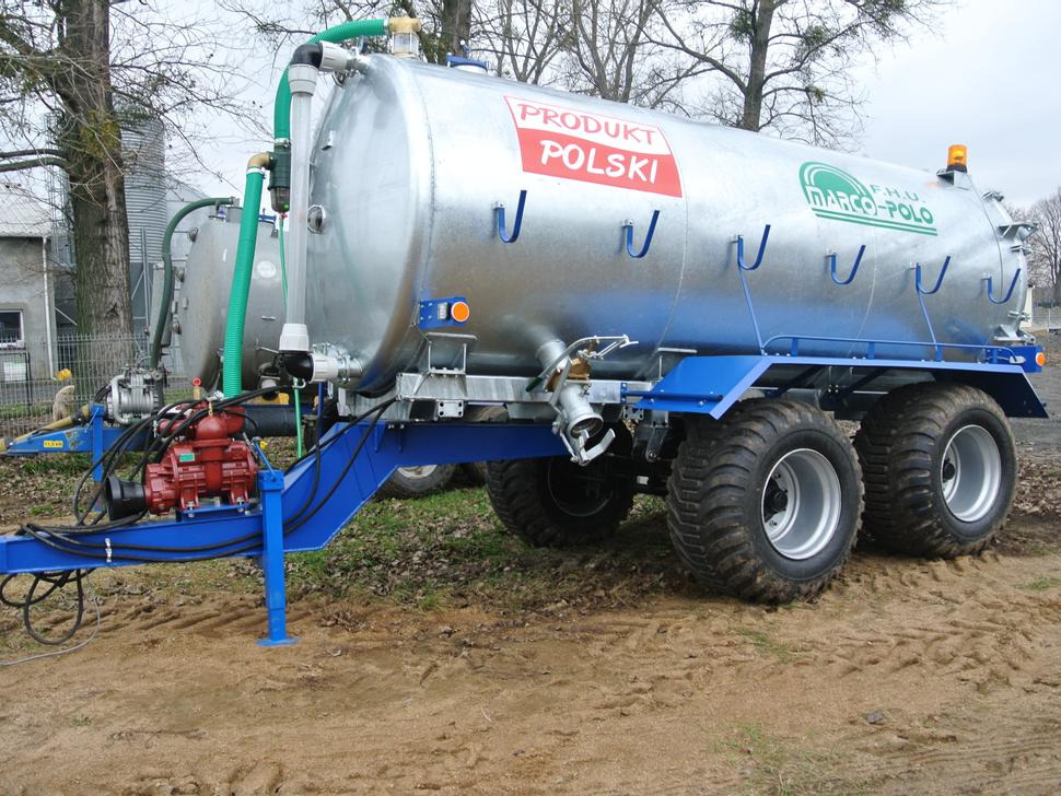 Marco-Polo Gülletankwagen / Slurry tanker / Epandeur à lisier / Cisterna per liquami / Сisterna de estiércol líquido / Цистерна для жидкого органического удобрения / Wóz asenizacyjny 12 000 - Cisternă vidanjă: Foto 1 Marco-Polo Gülletankwagen / Slurry tanker / Epandeur à lisier / Cisterna per liquami / Сisterna de estiércol líquido / Цистерна для жидкого органического удобрения / Wóz asenizacyjny 12 000 - Cisternă vidanjă: Foto 1