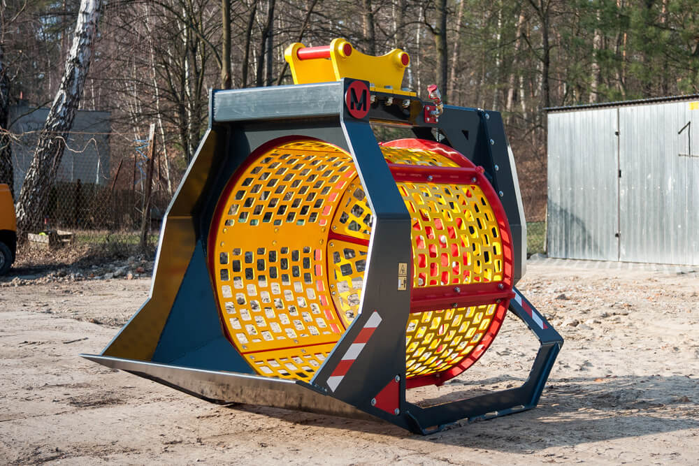 Moderntech Rotary drum screen / Siebtrommel / Tamis rotatif / Przesiewacz bębnowy PSB-250 - Statia de sortare: Foto 1 Moderntech Rotary drum screen / Siebtrommel / Tamis rotatif / Przesiewacz bębnowy PSB-250 - Statia de sortare: Foto 1