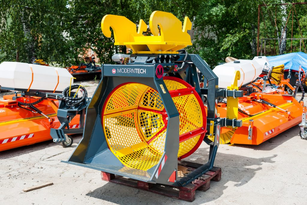 Moderntech Rotary drum screen / Siebtrommel / Tamis rotatif / Przesiewacz bębnowy PSB-250 - Statia de sortare: Foto 5 Moderntech Rotary drum screen / Siebtrommel / Tamis rotatif / Przesiewacz bębnowy PSB-250 - Statia de sortare: Foto 5
