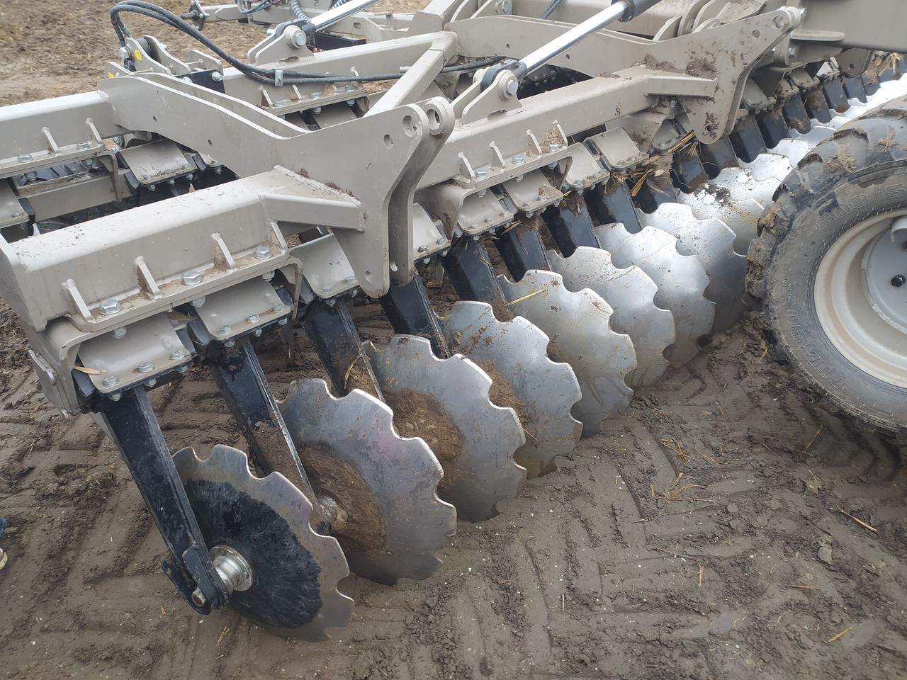 ROLEX Scheibenegge / Hydraulic discs harrow / Dechaumeur à disques / Erpice a dischi / Grada de discos / Дисковая борона / Brona talerzowa 5 m - Grapă cu discuri: Foto 4 ROLEX Scheibenegge / Hydraulic discs harrow / Dechaumeur à disques / Erpice a dischi / Grada de discos / Дисковая борона / Brona talerzowa 5 m - Grapă cu discuri: Foto 4