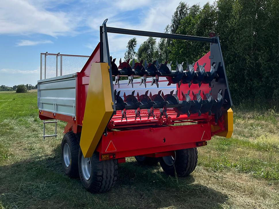 Roltrans Miststreuer / Manure spreader / Epandeur à fumier / Esparcidor de estiércol / Spandiletame / Разбрасыватель органических удобрений/ Rozrzutnik obornika N250/3 LEO 6 t - Maşină de împrăştiat gunoi de grajd: Foto 5 Roltrans Miststreuer / Manure spreader / Epandeur à fumier / Esparcidor de estiércol / Spandiletame / Разбрасыватель органических удобрений/ Rozrzutnik obornika N250/3 LEO 6 t - Maşină de împrăştiat gunoi de grajd: Foto 5