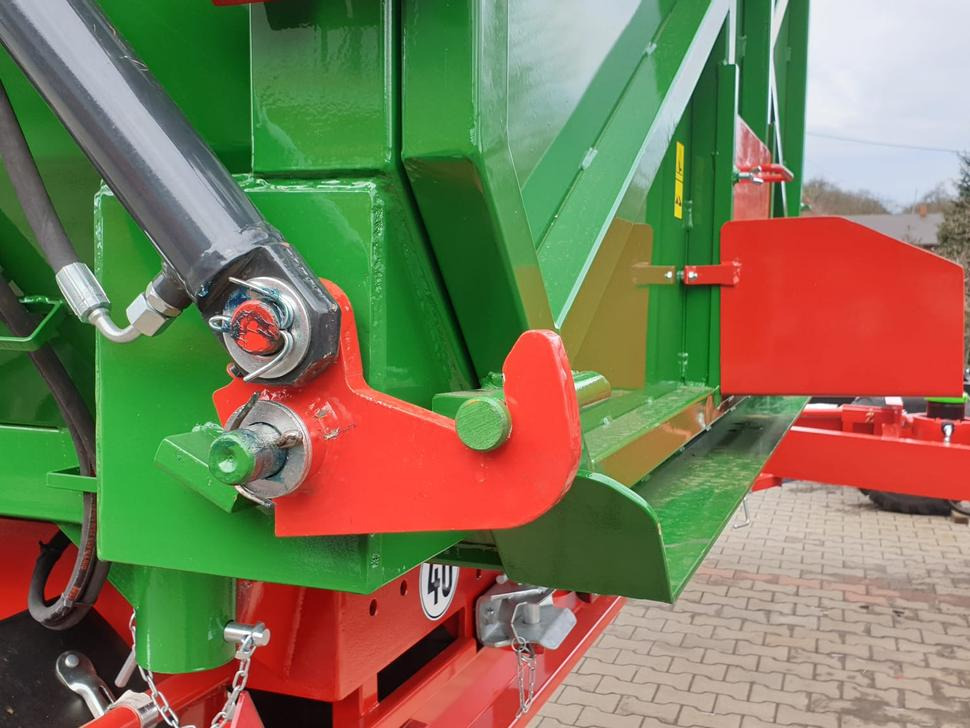 Remorcă autobasculantă agricolă nou Techmont Anhänger Tandemkipper / Trailer / Remorque / Rimorchio / Remolque tándem / Прицеп монолитный двухосный тандем / Przyczepa tandem PTTCW112 12 t: Foto 11