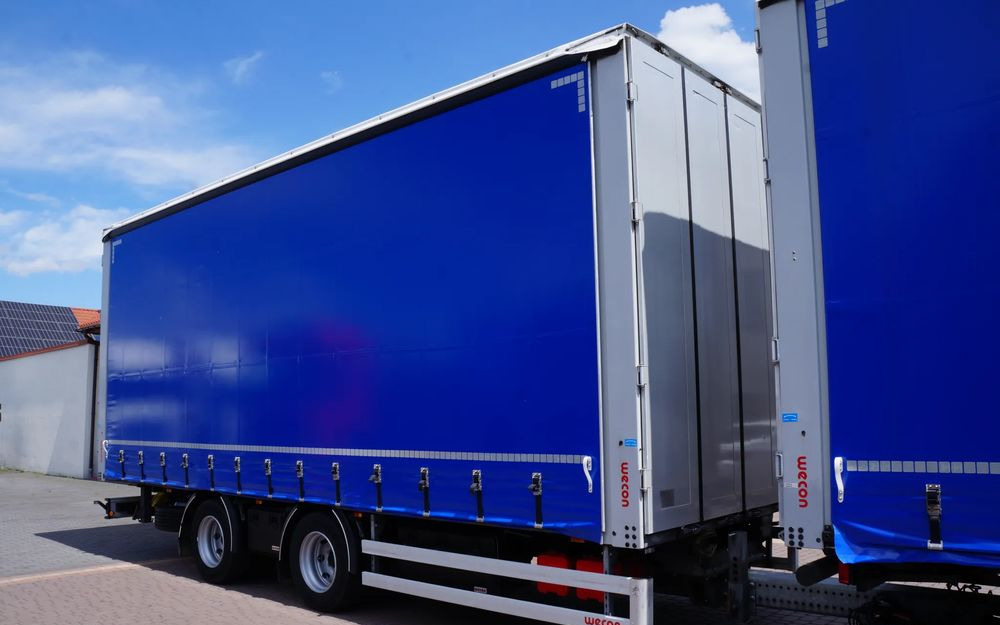 DAF XF 480 EURO 6 ZESTAW TANDEM PRZEJAZDOWY 120 M3 7,7 M + 7,7 M WECON - Camion cu prelată: Foto 4 DAF XF 480 EURO 6 ZESTAW TANDEM PRZEJAZDOWY 120 M3 7,7 M + 7,7 M WECON - Camion cu prelată: Foto 4