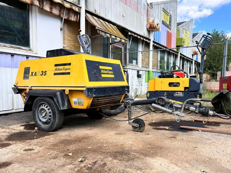 Atlas copco XAS 35 COMPRESSEUR 9BAR SUR REMORQUE (NET DE TVA) - Compresor de aer: Foto 2 Atlas copco XAS 35 COMPRESSEUR 9BAR SUR REMORQUE (NET DE TVA) - Compresor de aer: Foto 2