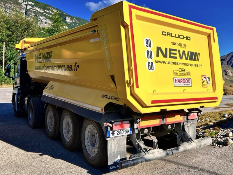 Galucho SGB3 Semi-remorque benne TP 3 essieux - Semiremorcă basculantă: Foto 3 Galucho SGB3 Semi-remorque benne TP 3 essieux - Semiremorcă basculantă: Foto 3