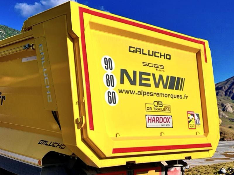 Galucho SGB3 Semi-remorque benne TP 3 essieux - Semiremorcă basculantă: Foto 4 Galucho SGB3 Semi-remorque benne TP 3 essieux - Semiremorcă basculantă: Foto 4