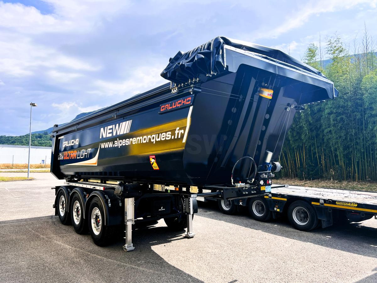Galucho SGB3 Ultra Light Semi-remorque benne TP 3 essieux - Semiremorcă basculantă: Foto 2 Galucho SGB3 Ultra Light Semi-remorque benne TP 3 essieux - Semiremorcă basculantă: Foto 2
