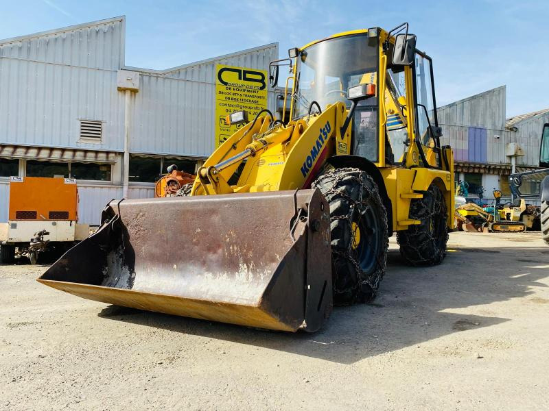 KOMATSU Tractopelle WB70 (NET DE TVA) - Buldoexcavator: Foto 1 KOMATSU Tractopelle WB70 (NET DE TVA) - Buldoexcavator: Foto 1
