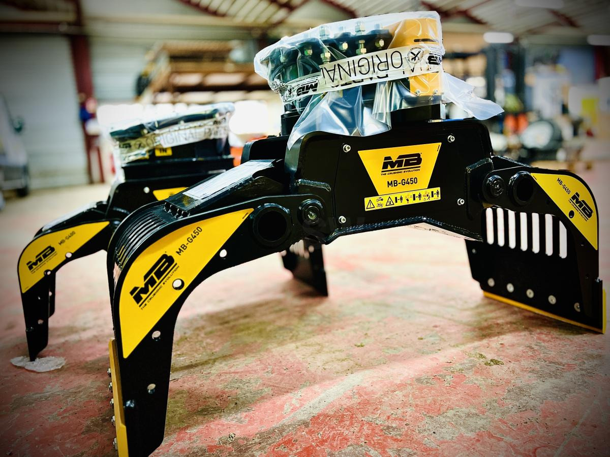 MB CRUSHER PINCES DE TRI MB G450 S4 - Graifer pentru Utilaje constructii: Foto 1 MB CRUSHER PINCES DE TRI MB G450 S4 - Graifer pentru Utilaje constructii: Foto 1