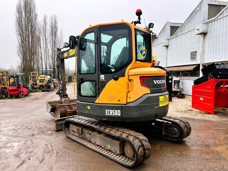 Volvo ECR58D Mini-pelle à chenille 6T - Mini excavator: Foto 3 Volvo ECR58D Mini-pelle à chenille 6T - Mini excavator: Foto 3