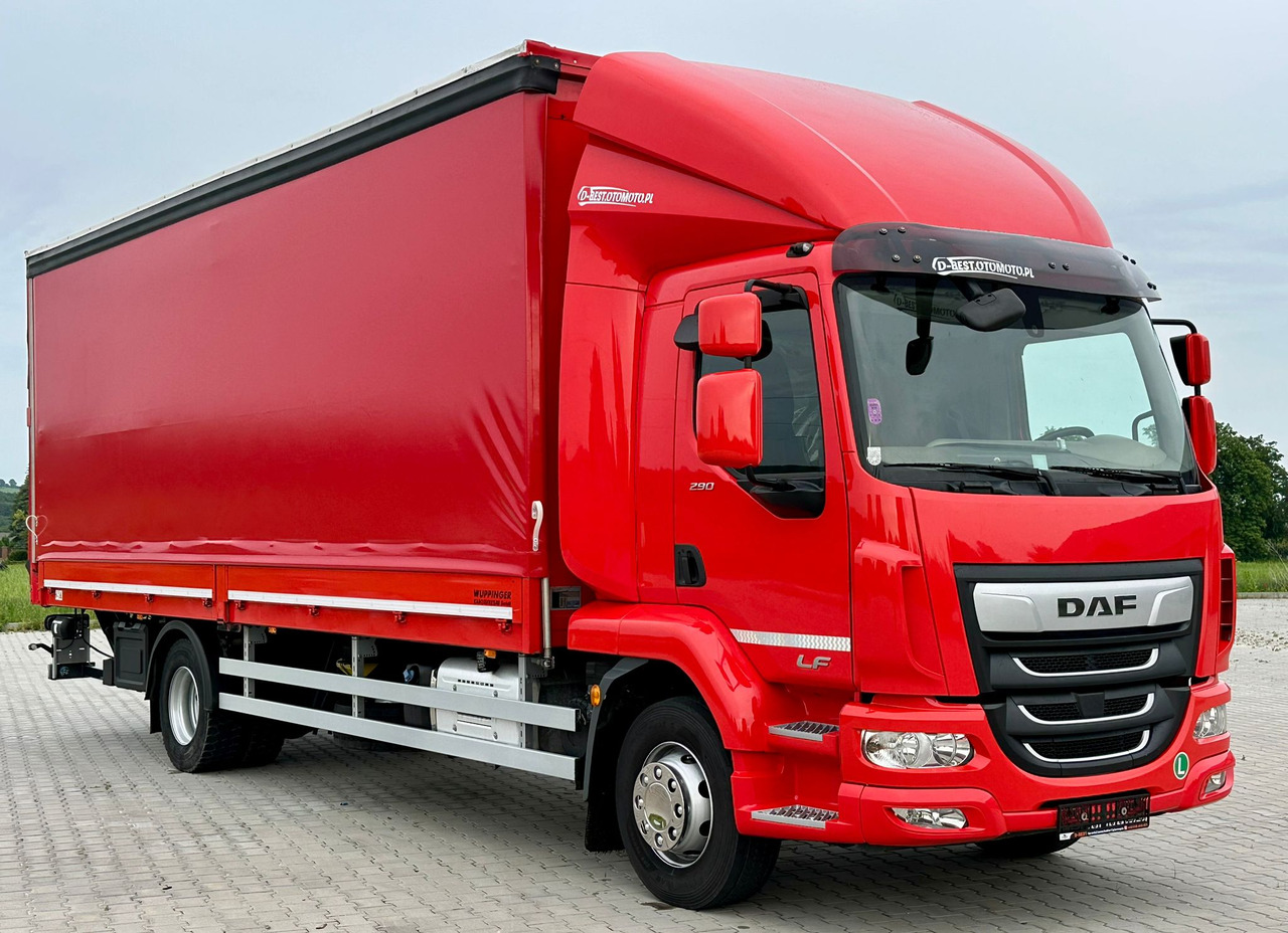 DAF LF 290 / BURTO - FIRANKA / 18 PALET / WINDA / 16 T DMC / SYPIALKA / 2020 ROK / SPROWADZONY - Camion cu prelată: Foto 1 DAF LF 290 / BURTO - FIRANKA / 18 PALET / WINDA / 16 T DMC / SYPIALKA / 2020 ROK / SPROWADZONY - Camion cu prelată: Foto 1