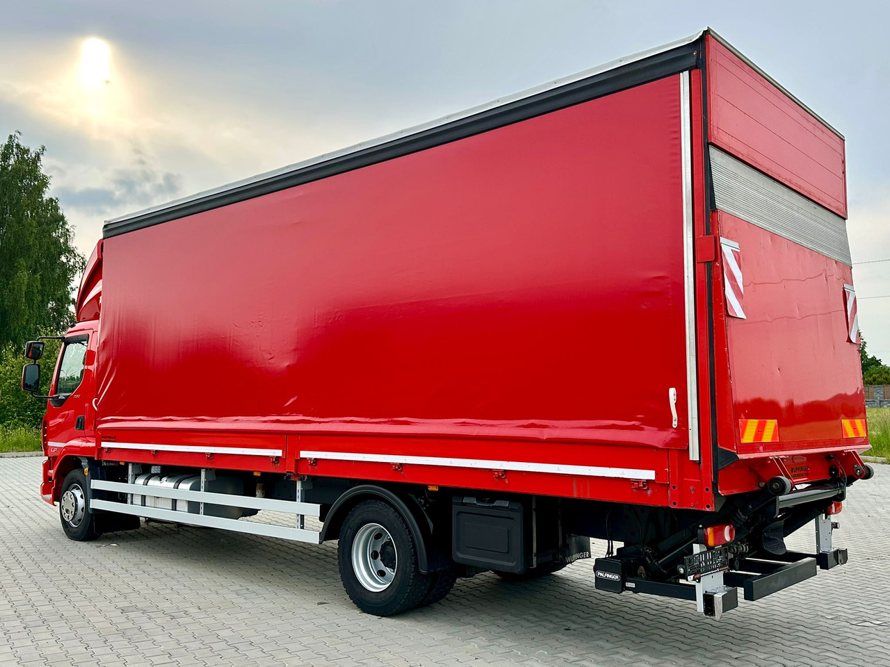 DAF LF 290 / BURTO - FIRANKA / 18 PALET / WINDA / 16 T DMC / SYPIALKA / 2020 ROK / SPROWADZONY - Camion cu prelată: Foto 3 DAF LF 290 / BURTO - FIRANKA / 18 PALET / WINDA / 16 T DMC / SYPIALKA / 2020 ROK / SPROWADZONY - Camion cu prelată: Foto 3