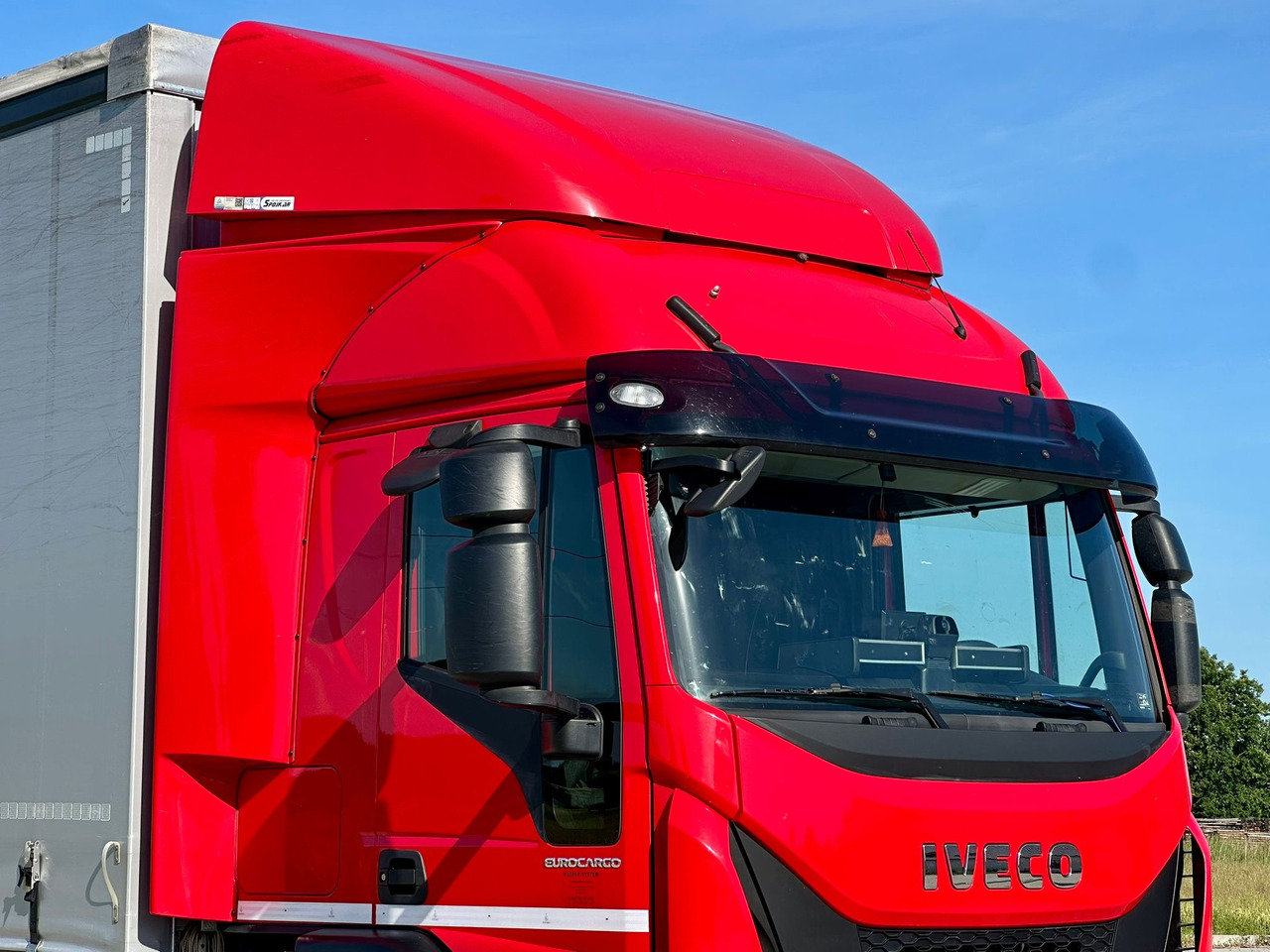 Camion cu prelată IVECO EUROCARGO 180-280 / FIRANKA / WINDA / 20 PALET / 80 TYŚ KM / 2023 ROK / 9 223 KG ŁADOWNOŚ: Foto 9