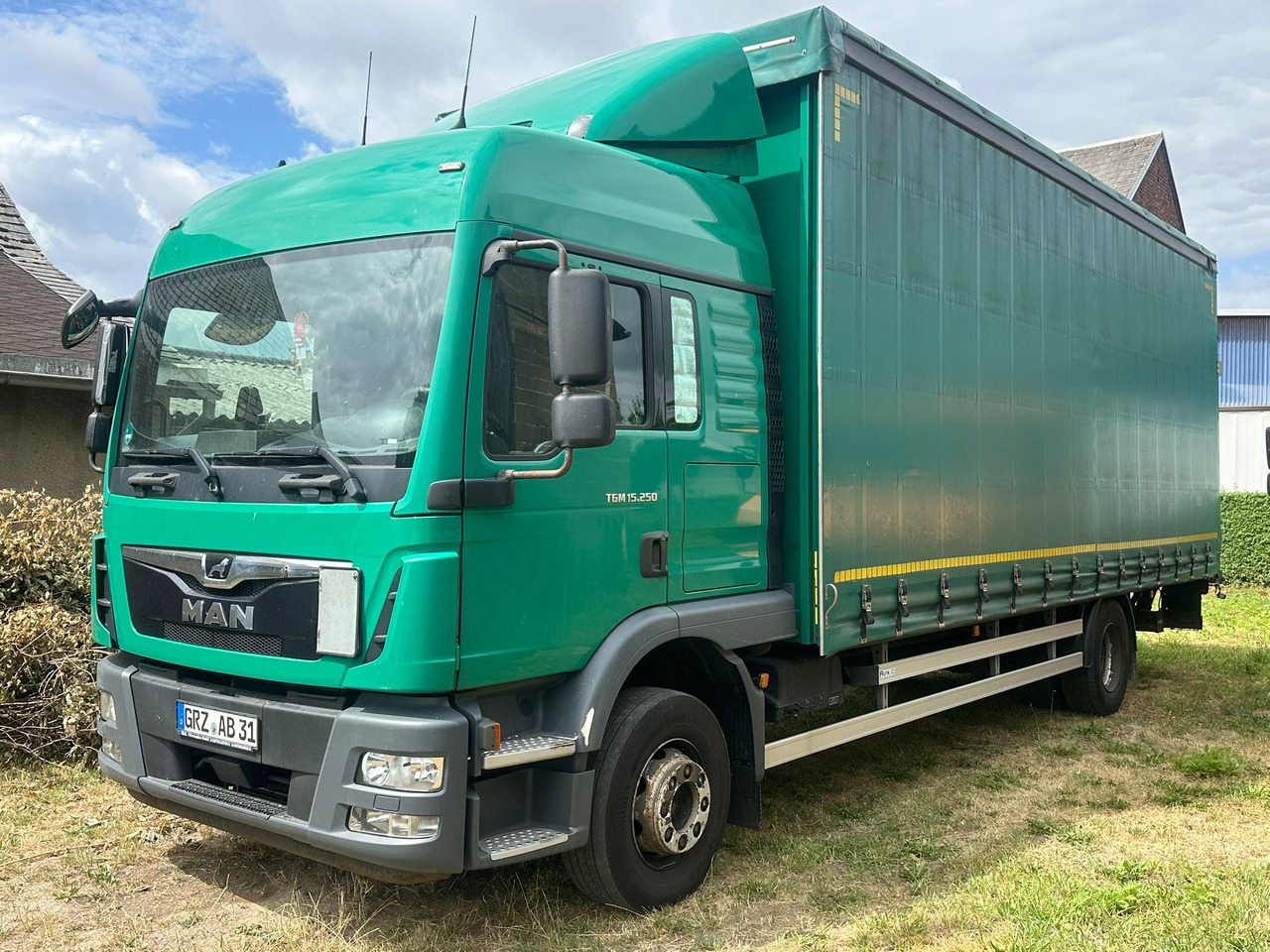 MAN TGM 12.250 / 15.250 / FIRANKA / WINDA / AUTOMAT / 18 PALET / SYPIALKA / 2017 ROK - Camion cu prelată: Foto 2 MAN TGM 12.250 / 15.250 / FIRANKA / WINDA / AUTOMAT / 18 PALET / SYPIALKA / 2017 ROK - Camion cu prelată: Foto 2