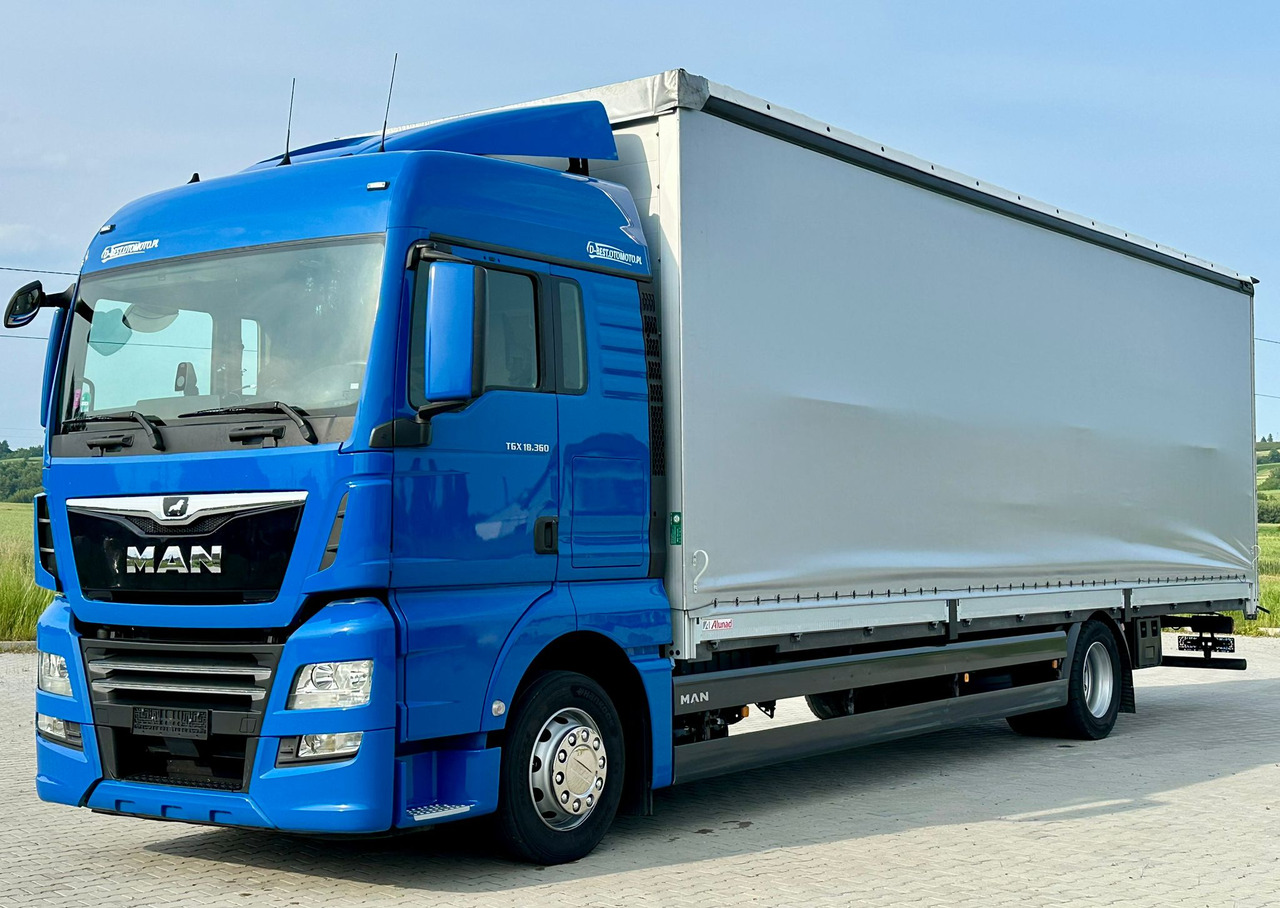 MAN TGX 18.360 / BURTO - FIRANKA / 23 PALETY / SYPIALKA / AUTOMAT / 2021 ROK / SPROWADZONY / SERWISOW - Camion cu prelată: Foto 2 MAN TGX 18.360 / BURTO - FIRANKA / 23 PALETY / SYPIALKA / AUTOMAT / 2021 ROK / SPROWADZONY / SERWISOW - Camion cu prelată: Foto 2