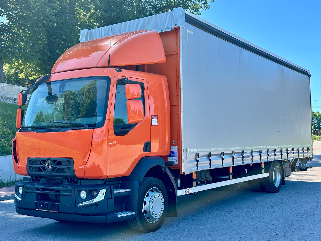 RENAULT D 18 / 280 / FIRANKA / WINDA / 8.6 M DŁUGOŚCI / 21 EUROPALET / NOWE OPONY / ŁADOWNOŚĆ 9.380 KG / AUTOMAT / SERWISOWANA / SPROWADZONA - Camion cu prelată: Foto 2 RENAULT D 18 / 280 / FIRANKA / WINDA / 8.6 M DŁUGOŚCI / 21 EUROPALET / NOWE OPONY / ŁADOWNOŚĆ 9.380 KG / AUTOMAT / SERWISOWANA / SPROWADZONA - Camion cu prelată: Foto 2