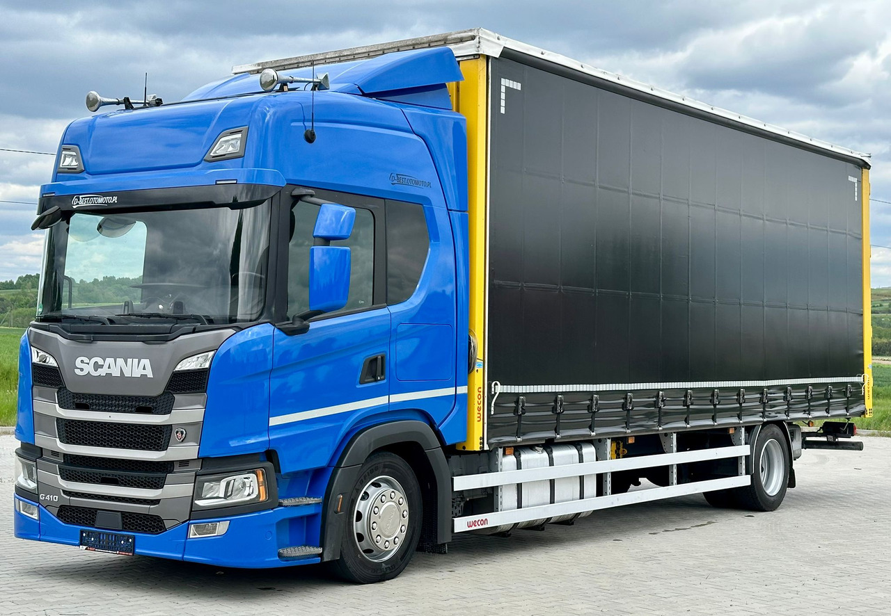 SCANIA G410 / FIRANKA / 20 EUROPALET / SYPIALKA / RETARDER / KLIMA POSTOJOWA / 2020 ROK - Camion cu prelată: Foto 2 SCANIA G410 / FIRANKA / 20 EUROPALET / SYPIALKA / RETARDER / KLIMA POSTOJOWA / 2020 ROK - Camion cu prelată: Foto 2