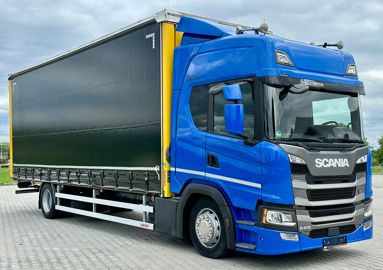 SCANIA G410 / FIRANKA / 20 EUROPALET / SYPIALKA / RETARDER / KLIMA POSTOJOWA / 2020 ROK - Camion cu prelată: Foto 1 SCANIA G410 / FIRANKA / 20 EUROPALET / SYPIALKA / RETARDER / KLIMA POSTOJOWA / 2020 ROK - Camion cu prelată: Foto 1