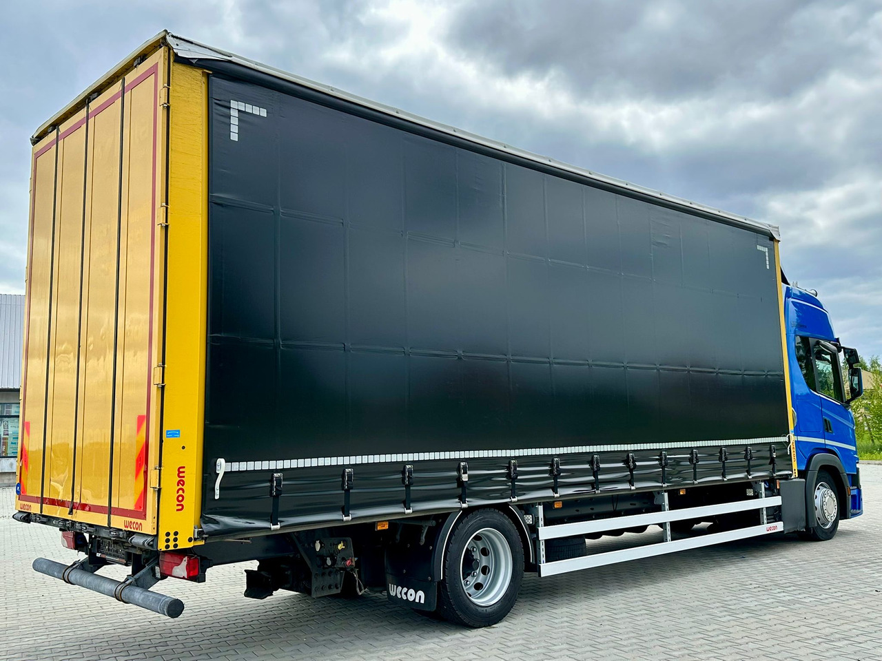 SCANIA G410 / FIRANKA / 20 EUROPALET / SYPIALKA / RETARDER / KLIMA POSTOJOWA / 2020 ROK - Camion cu prelată: Foto 4 SCANIA G410 / FIRANKA / 20 EUROPALET / SYPIALKA / RETARDER / KLIMA POSTOJOWA / 2020 ROK - Camion cu prelată: Foto 4