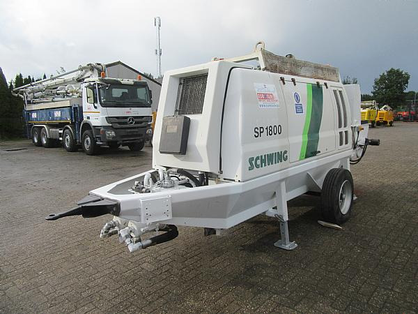 2014 SCHWING BP 1800 D -129 KW static pump - Pompă de beton staționară: Foto 3 2014 SCHWING BP 1800 D -129 KW static pump - Pompă de beton staționară: Foto 3