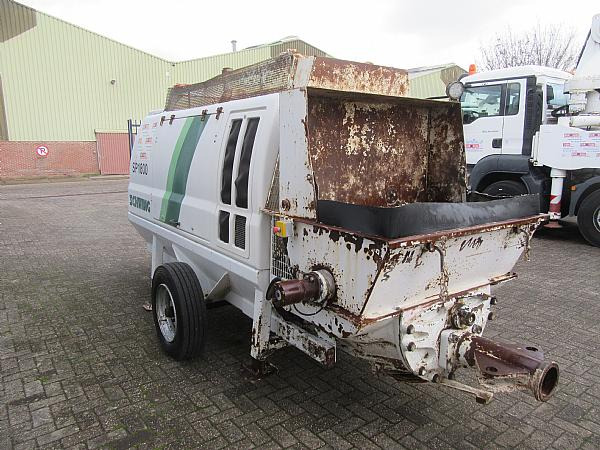 2014 SCHWING SP1800 D 129KW trailer pump - Pompă de beton staționară: Foto 5 2014 SCHWING SP1800 D 129KW trailer pump - Pompă de beton staționară: Foto 5
