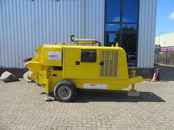 Pompă de beton staționară 2016 CIFA  PC 506/ 309 D6 trailer pump: Foto 1