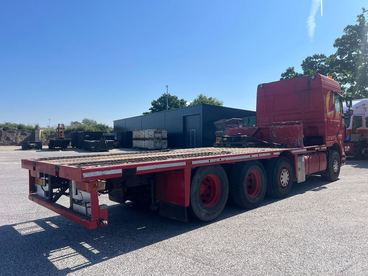 DAF XF 105.510 SC 8x2, Retarder - Camion platformă: Foto 3 DAF XF 105.510 SC 8x2, Retarder - Camion platformă: Foto 3