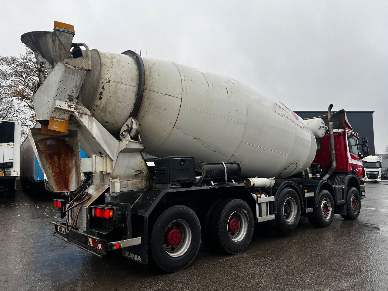 Scania P420 10x4, 15m3 Liebherr, full steel - Autobetonieră: Foto 3 Scania P420 10x4, 15m3 Liebherr, full steel - Autobetonieră: Foto 3