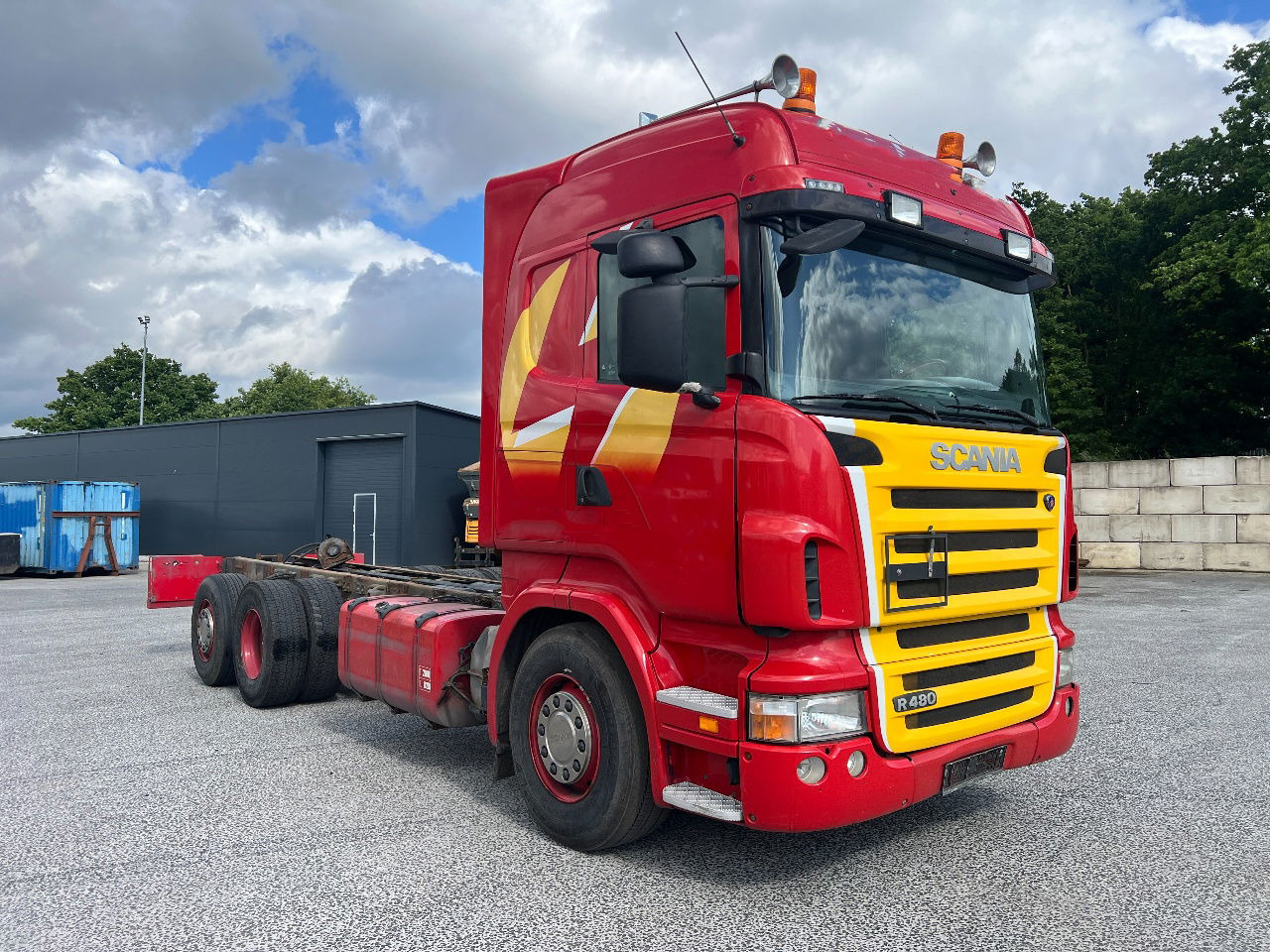 Scania R480 Highline 6x2, Retarder, Euro 5 - Camion şasiu: Foto 2 Scania R480 Highline 6x2, Retarder, Euro 5 - Camion şasiu: Foto 2