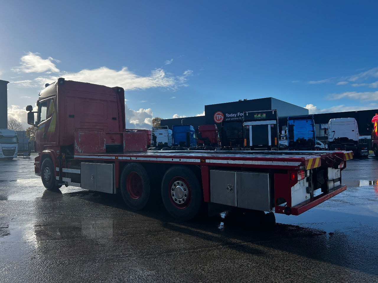 Scania R500 V8 Highline 6x2, Retarder, Euro 5 - Camion platformă: Foto 4 Scania R500 V8 Highline 6x2, Retarder, Euro 5 - Camion platformă: Foto 4