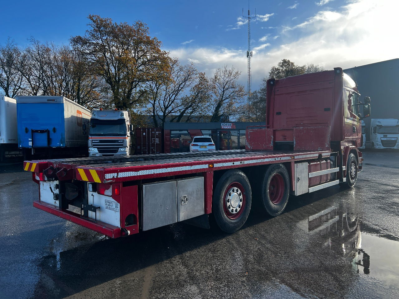 Scania R500 V8 Highline 6x2, Retarder, Euro 5 - Camion platformă: Foto 3 Scania R500 V8 Highline 6x2, Retarder, Euro 5 - Camion platformă: Foto 3