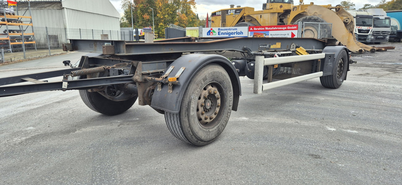 Hueffermann HSA 1870 mit Schlitten Zustand normal - Remorcă abroll/ Skiploader: Foto 1 Hueffermann HSA 1870 mit Schlitten Zustand normal - Remorcă abroll/ Skiploader: Foto 1