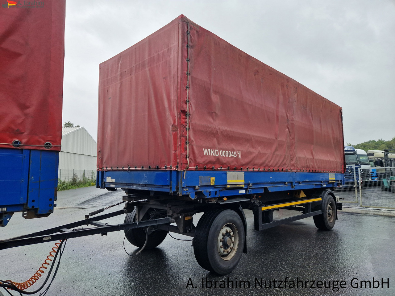 Kögel Aw 18 ohne Brücke - Remorcă transport containere/ Swap body: Foto 1 Kögel Aw 18 ohne Brücke - Remorcă transport containere/ Swap body: Foto 1