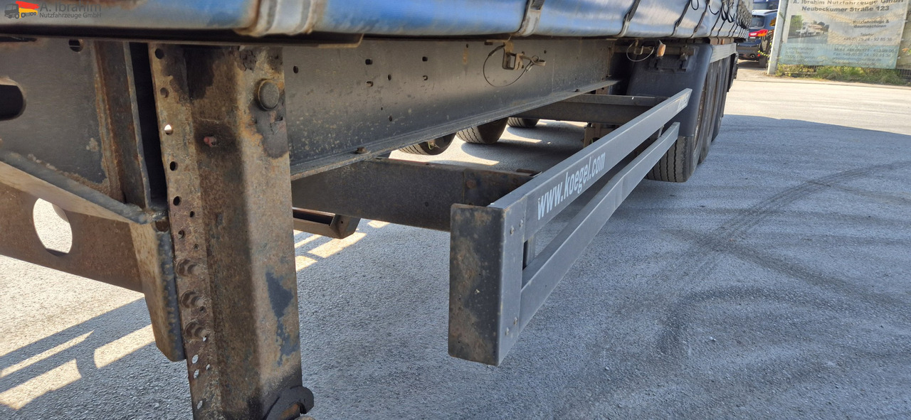 Kögel SN24 Standard, Edscha, Trommelbremse - Semiremorcă prelată: Foto 4 Kögel SN24 Standard, Edscha, Trommelbremse - Semiremorcă prelată: Foto 4