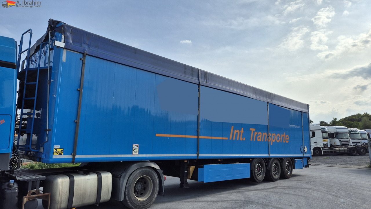 Kraker CF-200 Cargo-Floor Boden, Liftachse, SAF Achsen - Semiremorcă cu podea culisantă: Foto 1 Kraker CF-200 Cargo-Floor Boden, Liftachse, SAF Achsen - Semiremorcă cu podea culisantă: Foto 1