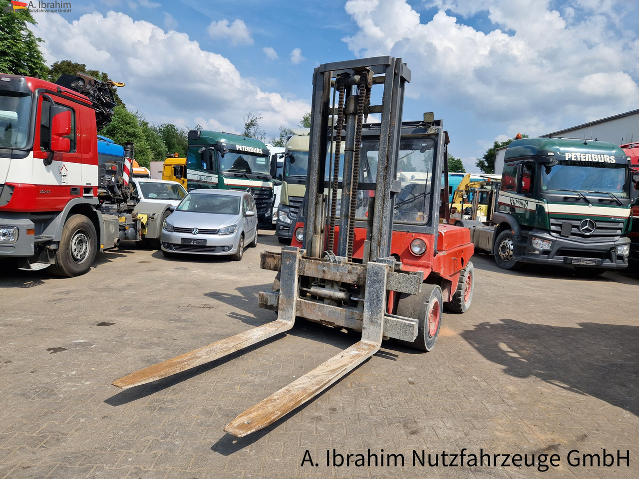Linde H60 Tragfähigkeit 6000 kg ,3800 mm Hubhöhe, 2x vorhanden - Stivuitor diesel: Foto 5 Linde H60 Tragfähigkeit 6000 kg ,3800 mm Hubhöhe, 2x vorhanden - Stivuitor diesel: Foto 5
