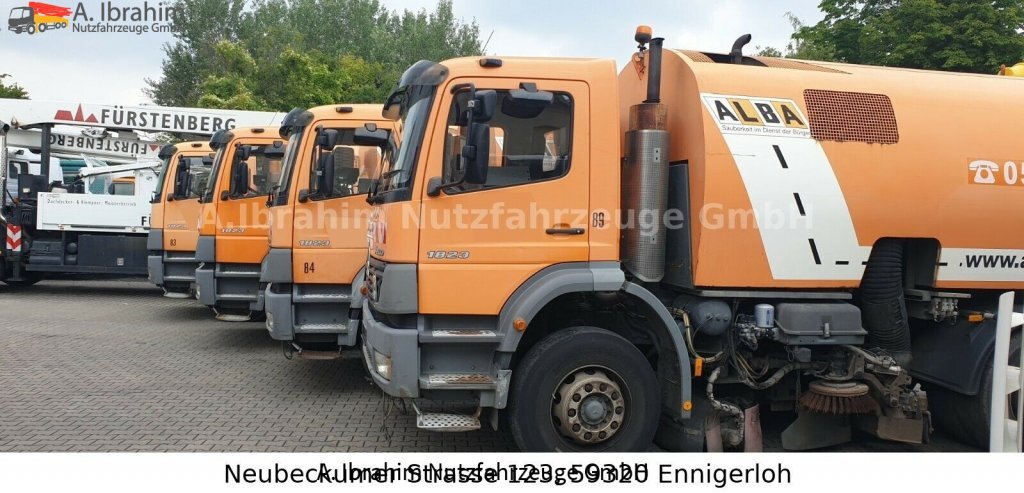 Măturătoare stradală Mercedes-Benz 1823  DB 1823,Optifant 70, einsatzbereit: Foto 15